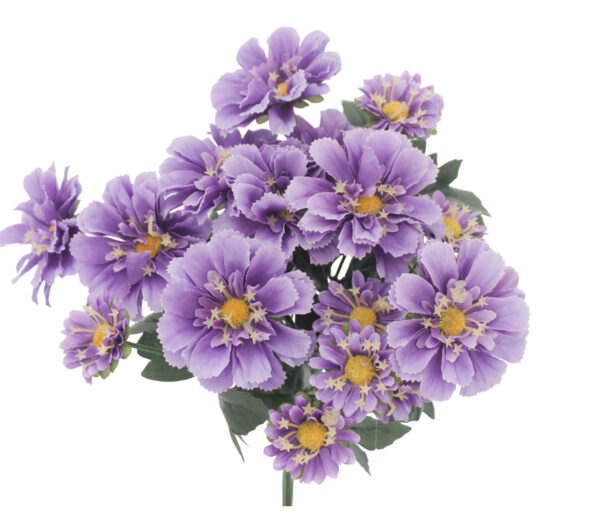 Bouquet de fleurs violettes